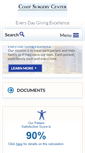 Mobile Screenshot of coastsurgerycenter.com